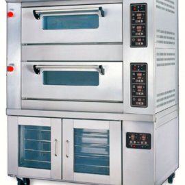 2 Decks Gas Baking Oven + 8 Pans Proofer PFJ-BJY-2B+8PF-G
