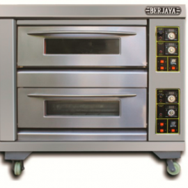 Gas Heated Baking Oven 2 Decks PFJ-BJY-G120-2BD