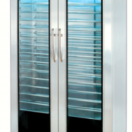 Stainless Steel Double Door Proofer With Humidifier PFJ-2DPF-32