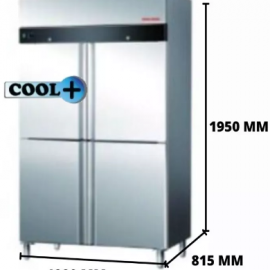 4 Door Dual Temperature (1/2 Freezer) M-SCX-4DCF