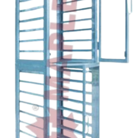 Custom Made Aluminum Baking Cooling Rack C/W Transparent Perspek Door + Door