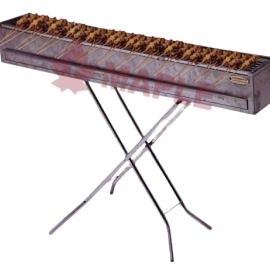 Custom Made Charcoal Satay Grill(Free Standing)