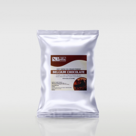 BELGIUM CHOCOLATE SOFT SERVE ICE CREAM POWDER 1KG ICP-BELGIUM-CHOCOLATE