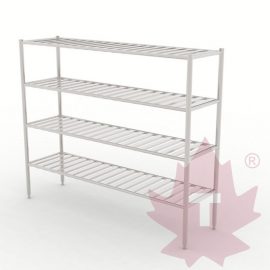 Slatted 4 Tier Rack TR4-48SL