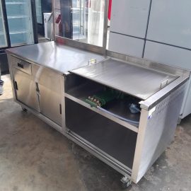6FT Stainless Steel Roti Canai Dipped Counter RCD-72D-G/1T