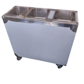 Fries Oil Strainer Tray with Reusable Oil Trap Door M-OF-3