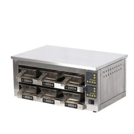 Burger Warmer 2 Deck 6 Hole BW-6H