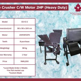 Ice Crusher C/W Motor 2HP (Heavy Duty) ES-IC-2