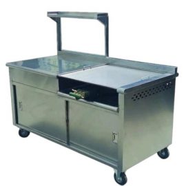 Roti Canai Stall C/W Shelving M-5FT-RCS