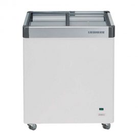 Sliding Flat Glass Chest Freezer with Internal LED Light ARLEFE-1152